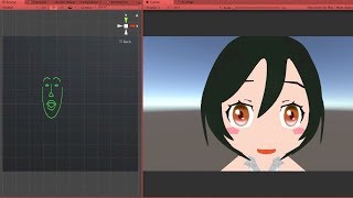 【Vtuberもどき】Unity + DlibFaceLandmarkDetector