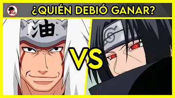 ¿Puede Jiraiya vencer a Itachi?