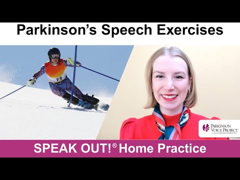 Parkinson’s Speech Exercises: WINTER OLYMPICS XXV