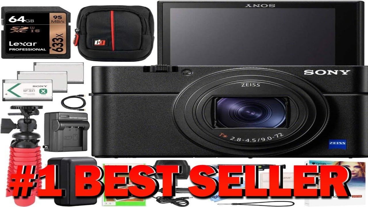 Sony Cyber Shot RX100 VII RX100M7 Premium Compact Camera DSC RX100M7 Enhanced Bundle - B07VTYSTXZ