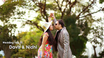 Kerala christian wedding of Davis & Nidhi by R media fotos