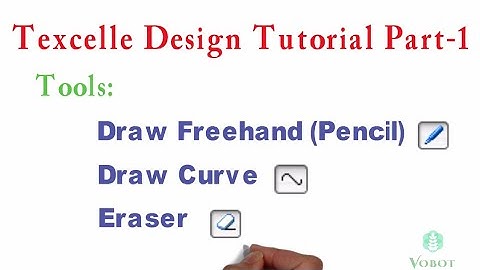 Texcelle Design Tutorial Part-1 | Jacquard Textile Designing | Nedgraphics | VOBOT
