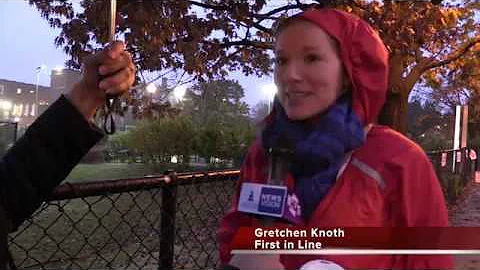 Rain Doesn't Deter Early Voting for Midterm Election 2018