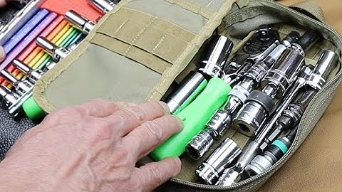 Overlanding Minimalist Toolkit: Ratchets and Sockets. 3/8" flexheads and just a few semi-deeps.