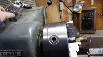 Atlas-Craftsman 12 Inch Lathe carriage speed, treadmill motor, and tool post mods