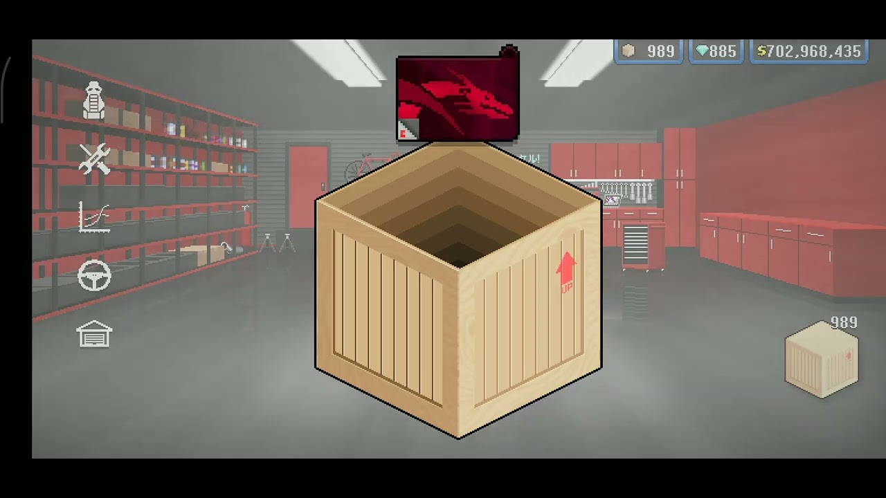 Secret car speed in the pixel car racer