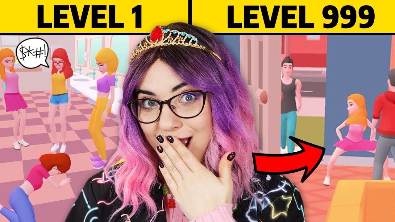 UCZĘ jak zostać POPULARNĄ DZIEWCZYNĄ w SZKOLE 👸👀