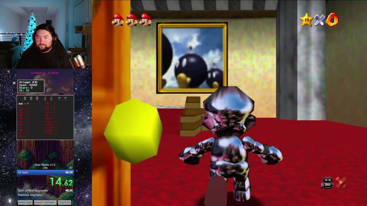 [Old PB] Iron Mario 64 - Lite in 