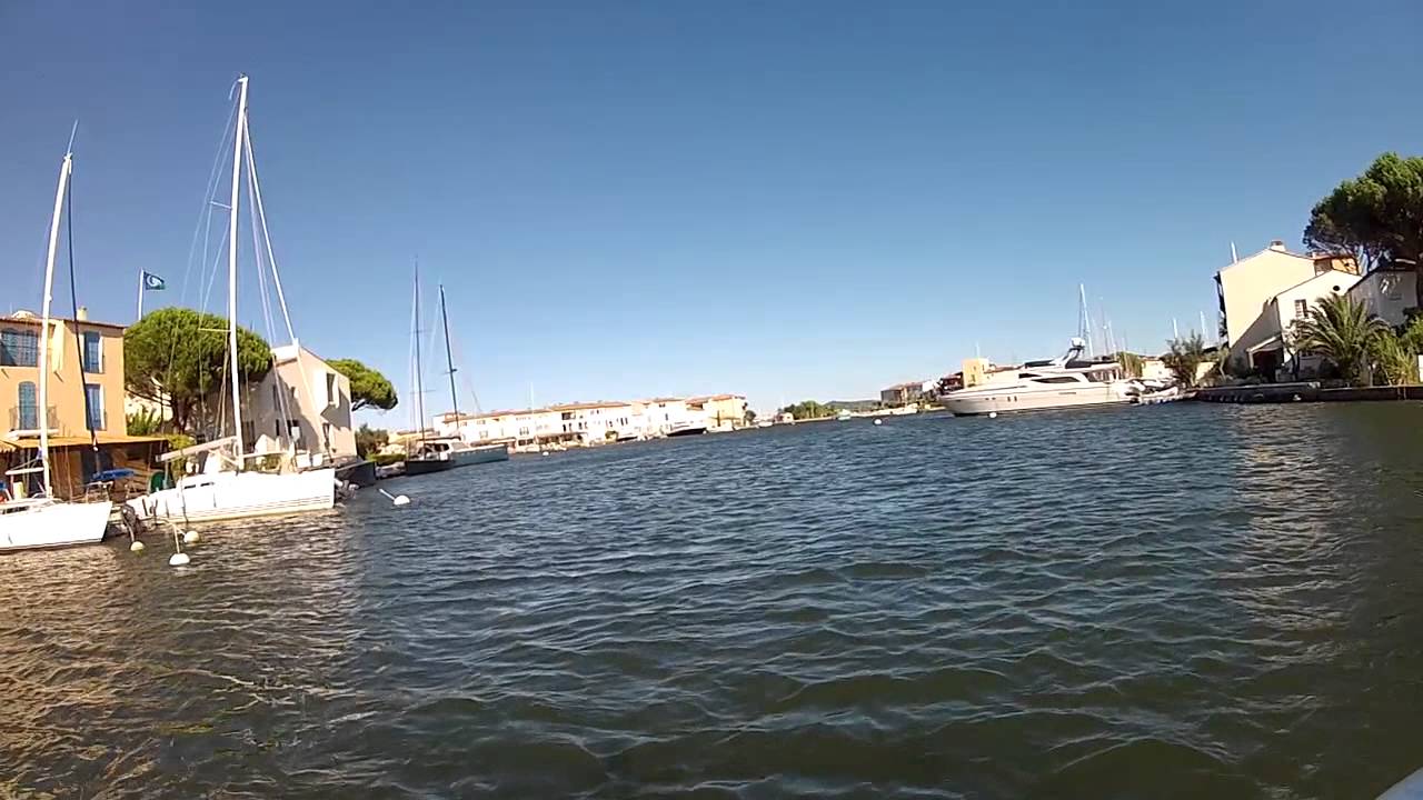 Port Grimaud tour with electric boat YouTube