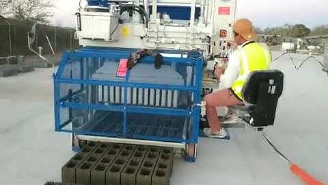 Zenith 913 - Mobile Block Making machine