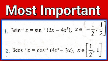 3 sin inverse x barabar sin inverse (3x-4x^3) | 3 sin inverse x barabar |