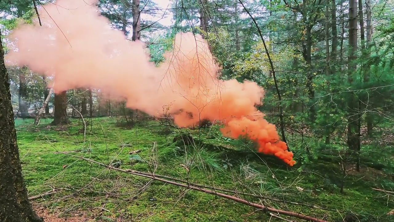 Enola Gaye WP40 Smoke Grenade Orange