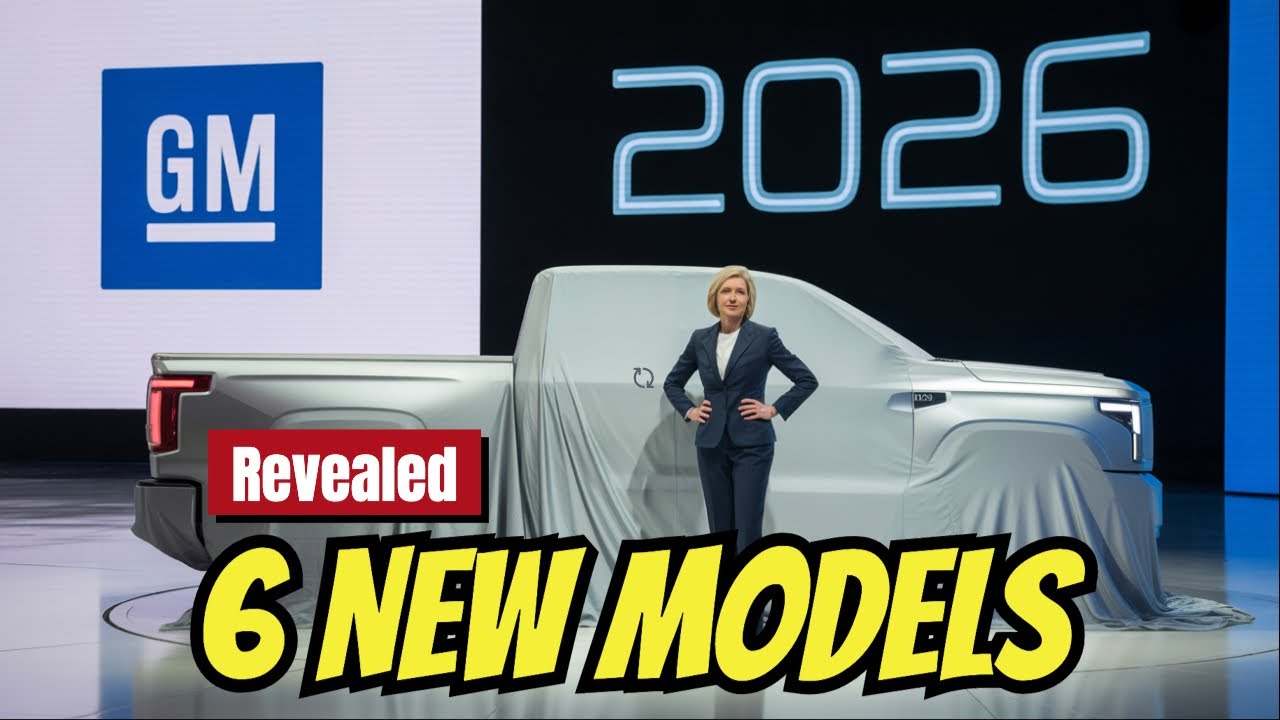 GM Just Shook the Auto World: 6 Game-Changing Vehicles Coming in