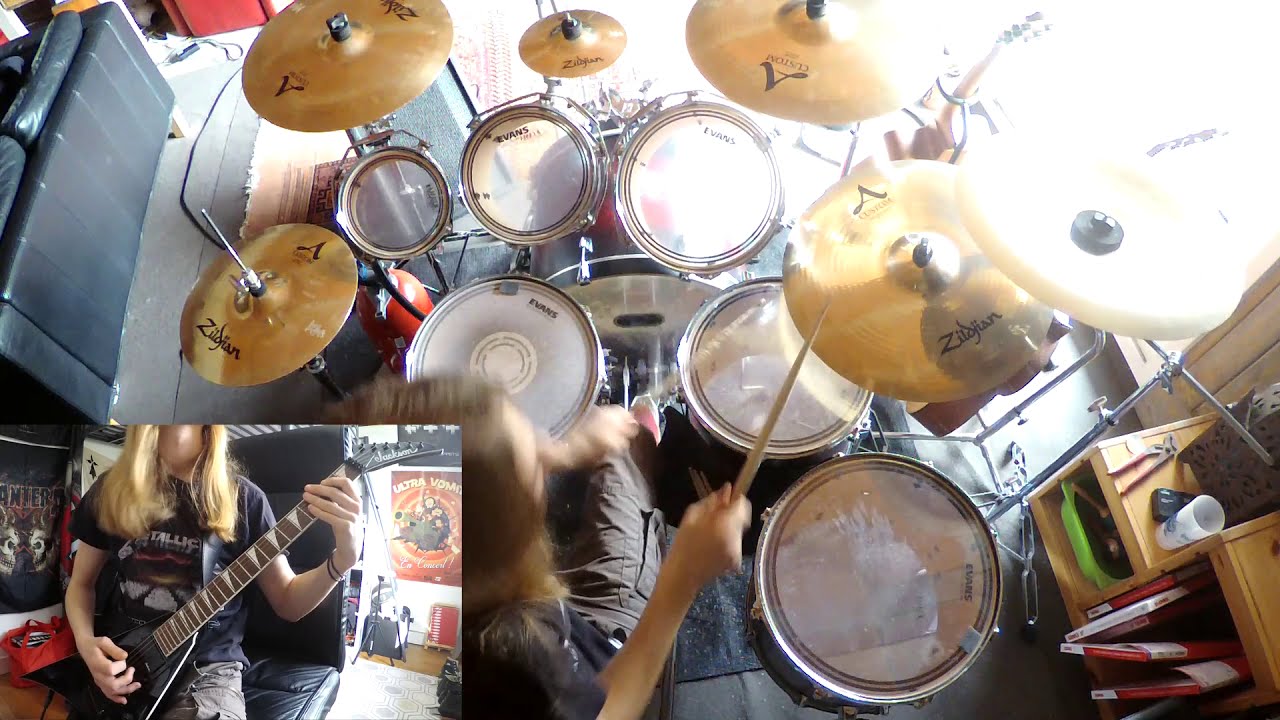 Thrash Metal Compo #1 - Guitar & Drum - Lucas Dérédec