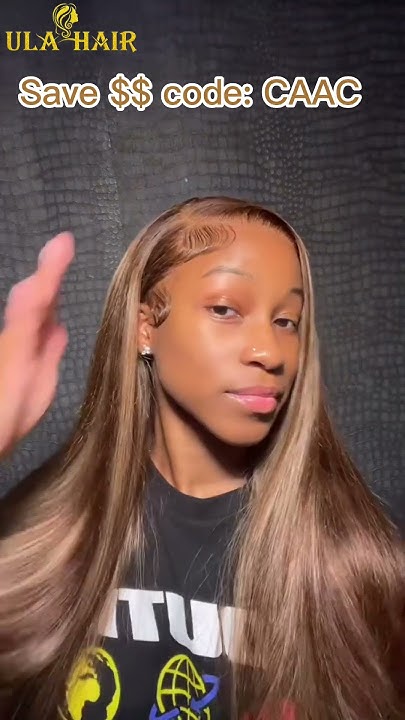 Honey Brown Wig Install 🍯 Pre dye Highlight Color 13x4 Big Lace Frontal Honey Brown Wig Install 🍯 Pre dye Highlight Color 13x4 Big Lace Frontal