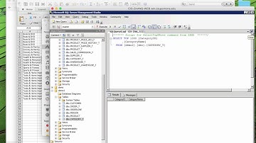 How to create a table and relationship in a database using Microsoft SQL Server Management Studio