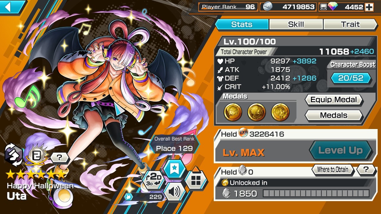 Хэллоуинская игра Uta /OPBR