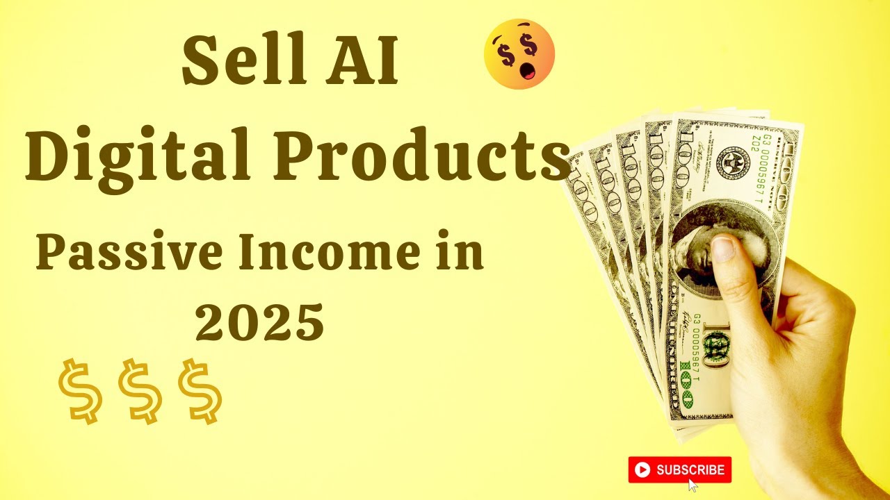 Sell These AI Digital Products Online in 2025 for Passive Income - YouTube