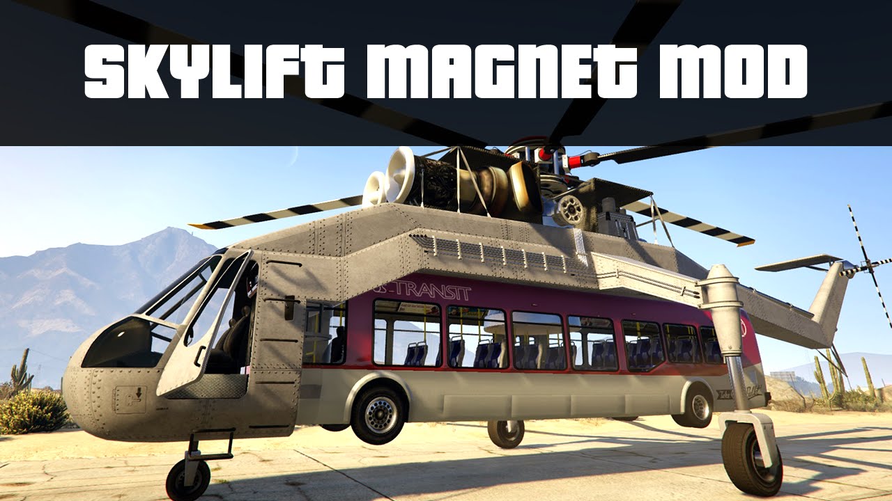 WORKING SKYLIFT MAGNET MOD (Pick up Trams, Trains & Cars 