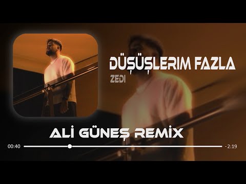 Zedi - Düşüşlerim Fazla ( Ali Güneş Remix ) Gözlerin Hiç Boşluğa Dalıp Dalıp Gittimi