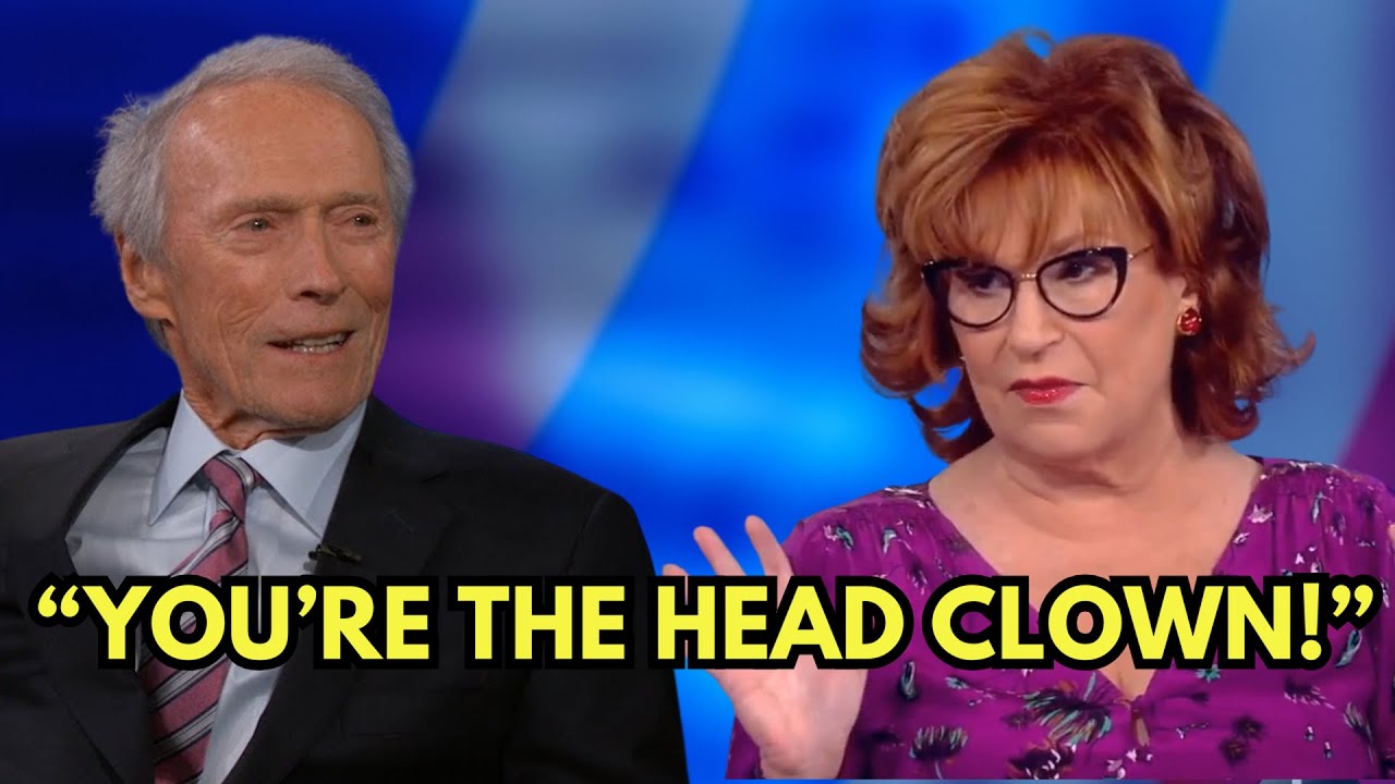 Clint Eastwood DESTROYS Joy Behar In Explosive Clash On The View - YouTube