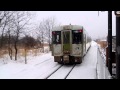 雪の中の　ＪＲ大湊線　下北駅 の動画、YouTube動画。