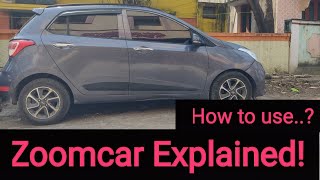 Zoomcar Explained in Tamil | How to use | Zoomcar Refund | Self Driving Car Rental service screenshot 4