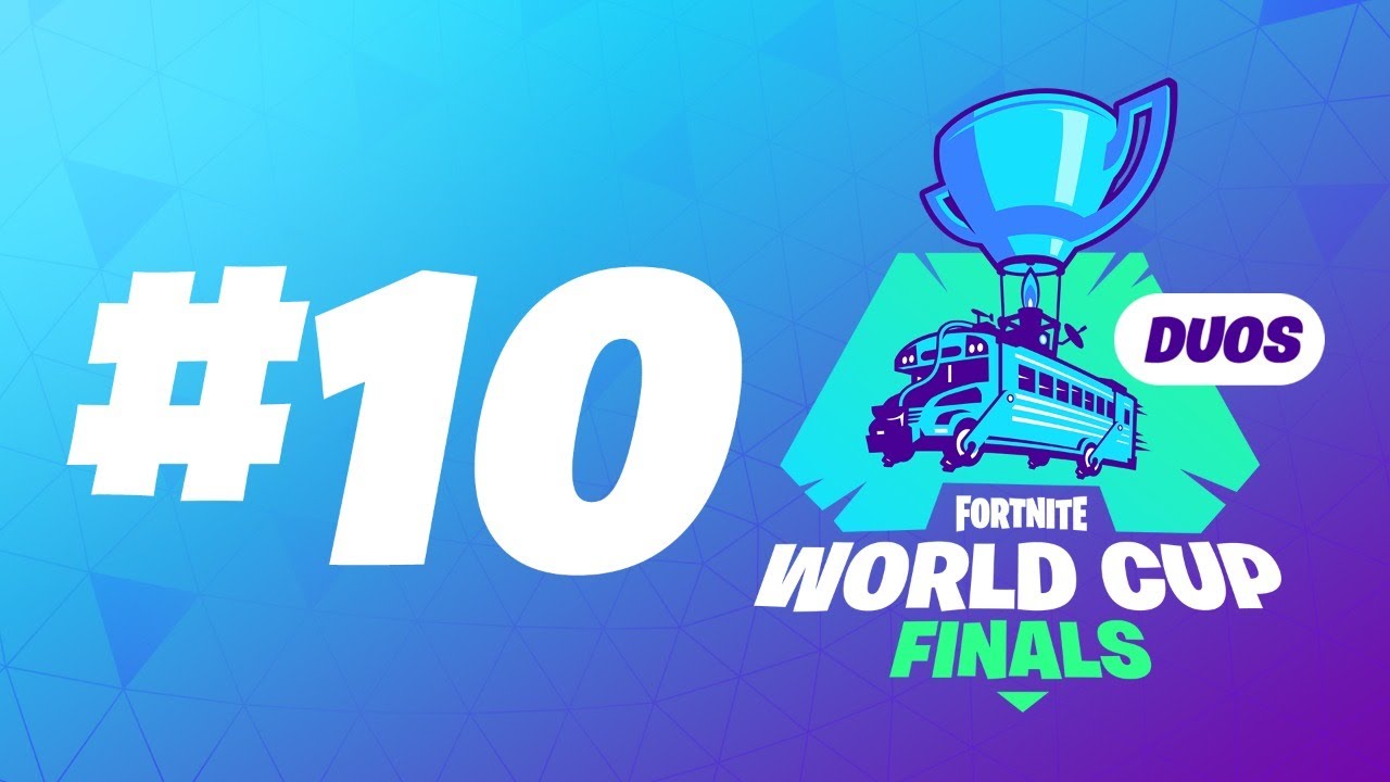 Fortnite World Cup Finals - Day 2 - #10 - The Fortnite World Cup Finals!

The most participated-in tournament of all time. Don't miss a single play.

This is one of 10 streams dedicated exclusively to p