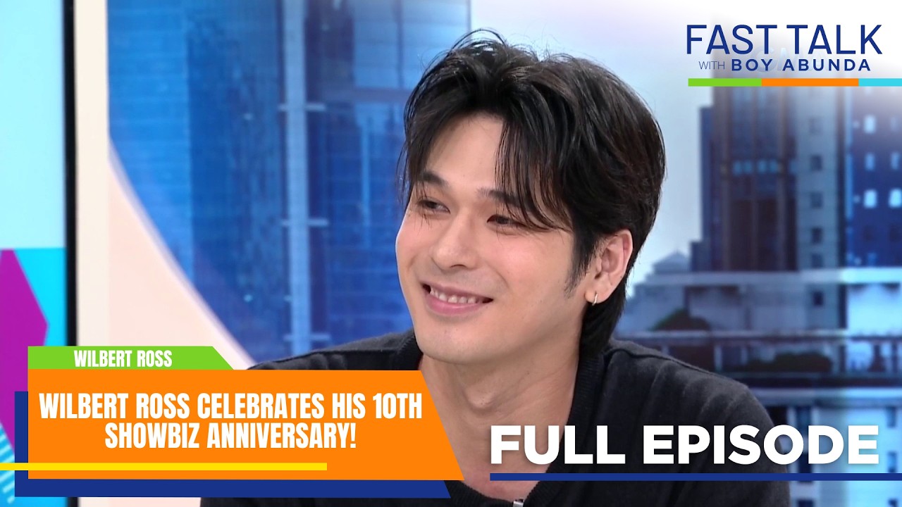 Fast Talk with Boy Abunda: Wilbert Ross celebrates his 10th showbiz anniversary! (Full Episode 915)