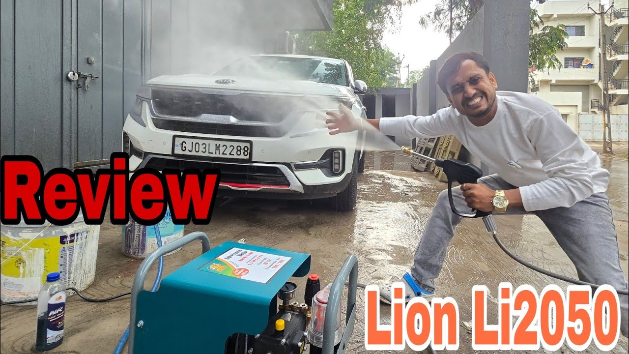 Lion Li 2050 heavy-duty Car washer review and performance testing 