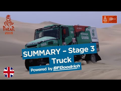 Summary - Truck - Stage 3 (San Juan de Marcona / Arequipa) - Dakar 2019