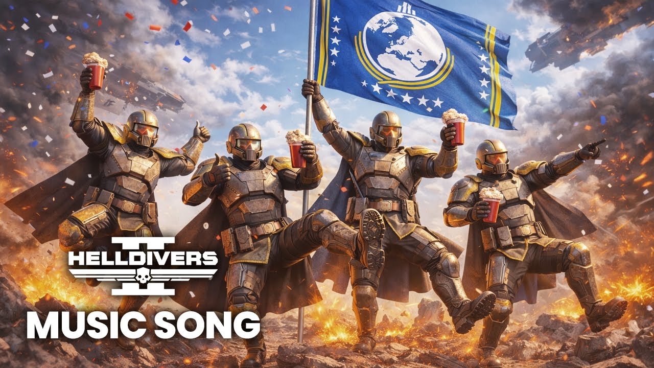 FOR DEMOCRACY! – Helldivers 2 Fan Song (Music Video)