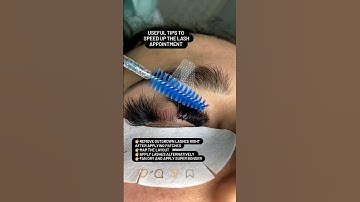 Useful tips to speed up the lash appointments