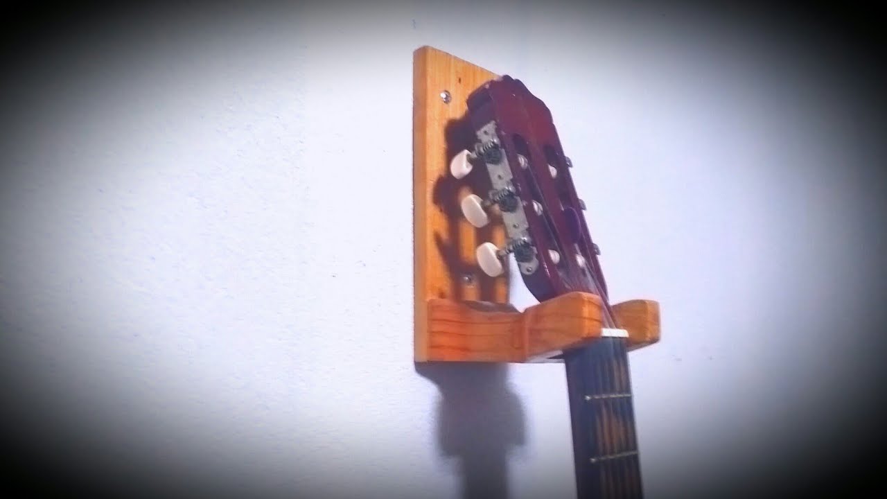 SOPORTE PARA GUITARRAS FACIL, (VLOG N2) - #ProyectoMueble 