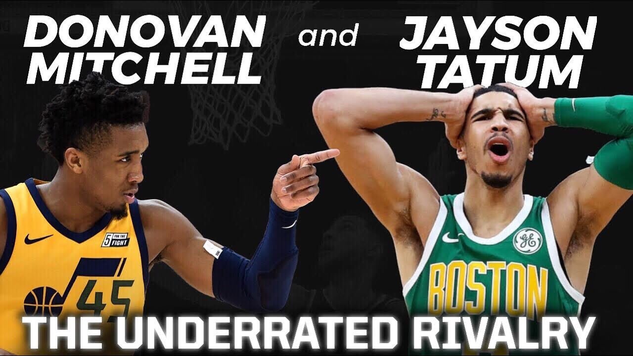 Jayson Tatum, Donovan Mitchell have some fun with Tatum's ...