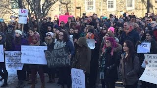 Hundreds protest Dalhousie's handling of dentistry Facebook scandal