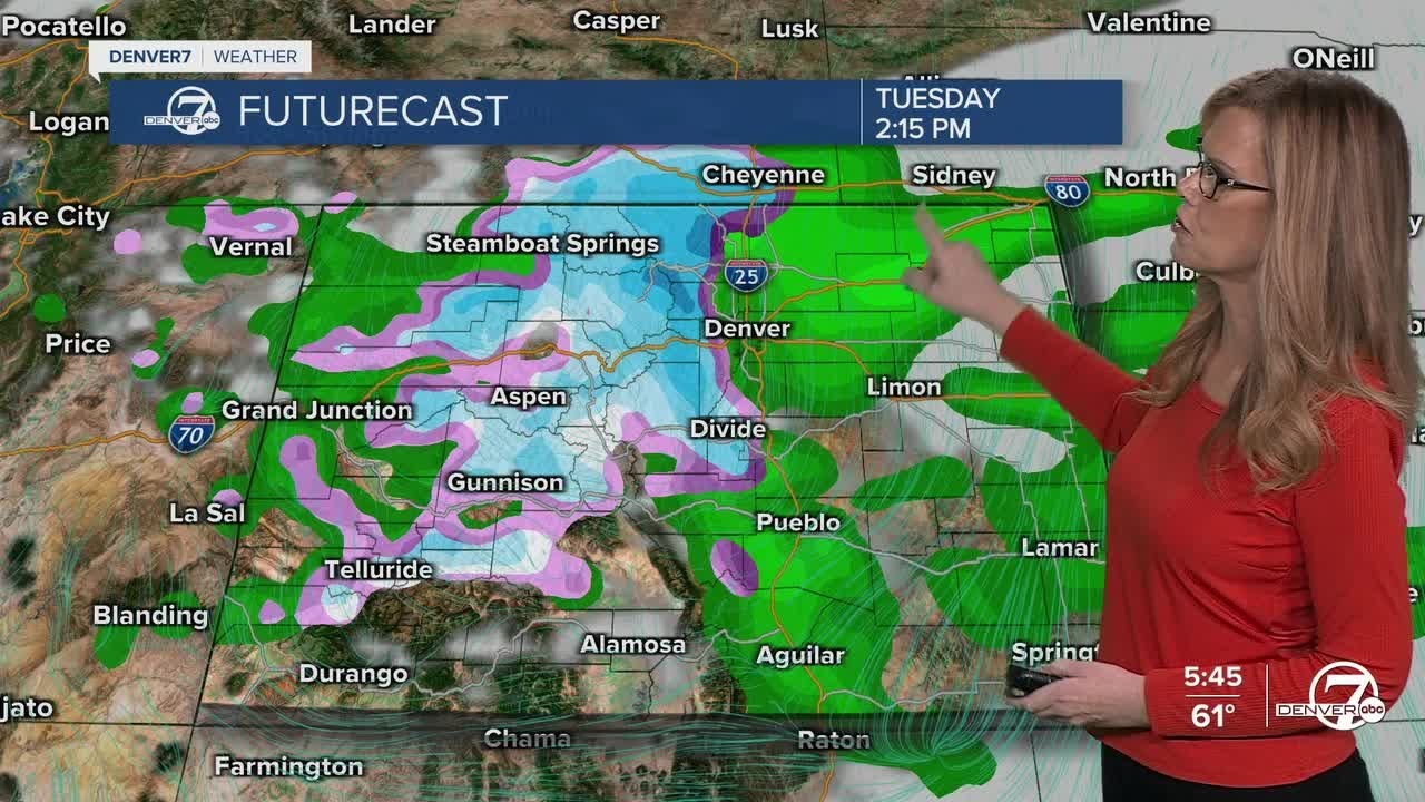 A mild Sunday, then a pattern change next week - YouTube