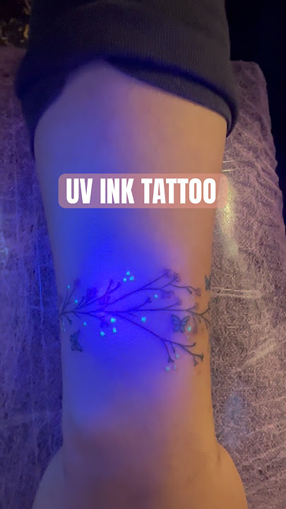 UV INK TATTOO #tattoo #tattooartist #fyp #subscribe #shortsvideo #shorts #foryou