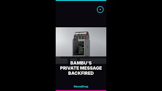One private message could blow up 3D printing's open source
