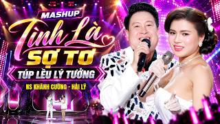 LK Disco Hải Ngoại Tình Là Sợi Tơ & Túp Lều Lý Tưởng - Hải Lý, Khánh Cường | Hài Hát Tình Ca