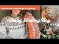 Spring vlog  knitting stranded colourwork sourdough hot cross buns and garden