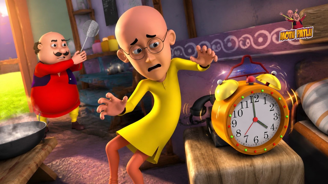 Alarm Clock को Ignore करना Motu को पड़ा भारी | Motu Patlu | मोटू पतलू