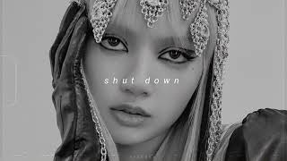 blackpink - shut down (slowed + reverb) Resimi