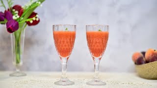 Plum and Peach Juice | Fresh Juice Recipe | Fruit Juice