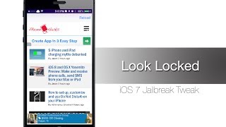 Look Locked lets you access your favorite websites on your lockscreen - iPhone Hacks screenshot 5