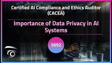 Importance of Data Privacy in AI Systems | Exclusive Lesson