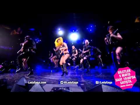 LADY GAGA&#039;s artRAVE the ARTPOP Ball Tour - Turkey HD