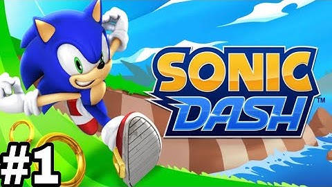 Sonic Dash Gameplay Walkthrough Part 1 (Boss Battle And Intro)