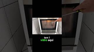 Finalmente! Como Limpar o Vidro Duplo do Forno Por Dentro