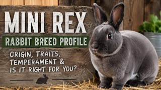 The Mini Rex Rabbit Breed Profile – Is This Velvet Bunny Right for You?